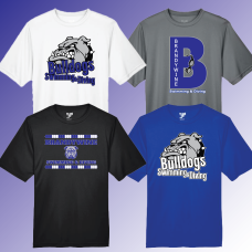 BHS Swimming Tech Tee BHS Swimming Tech Tee